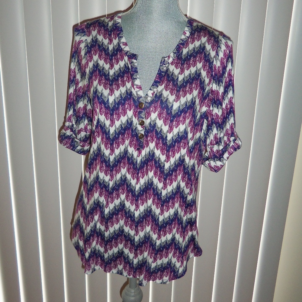 Stitch Fix Pixley Blouse Size M!! NWT!! Purple!!